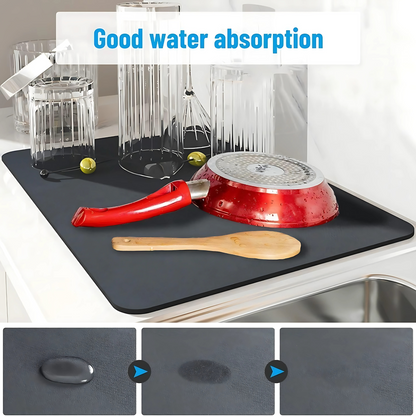 Quick-Drying Kitchen Mat – Absorbent, Durable & Easy to Clean | ( Buy 1 Get 1 FREE! )