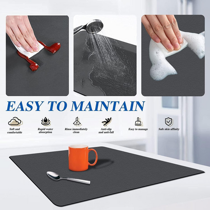 Quick-Drying Kitchen Mat – Absorbent, Durable & Easy to Clean | ( Buy 1 Get 1 FREE! )